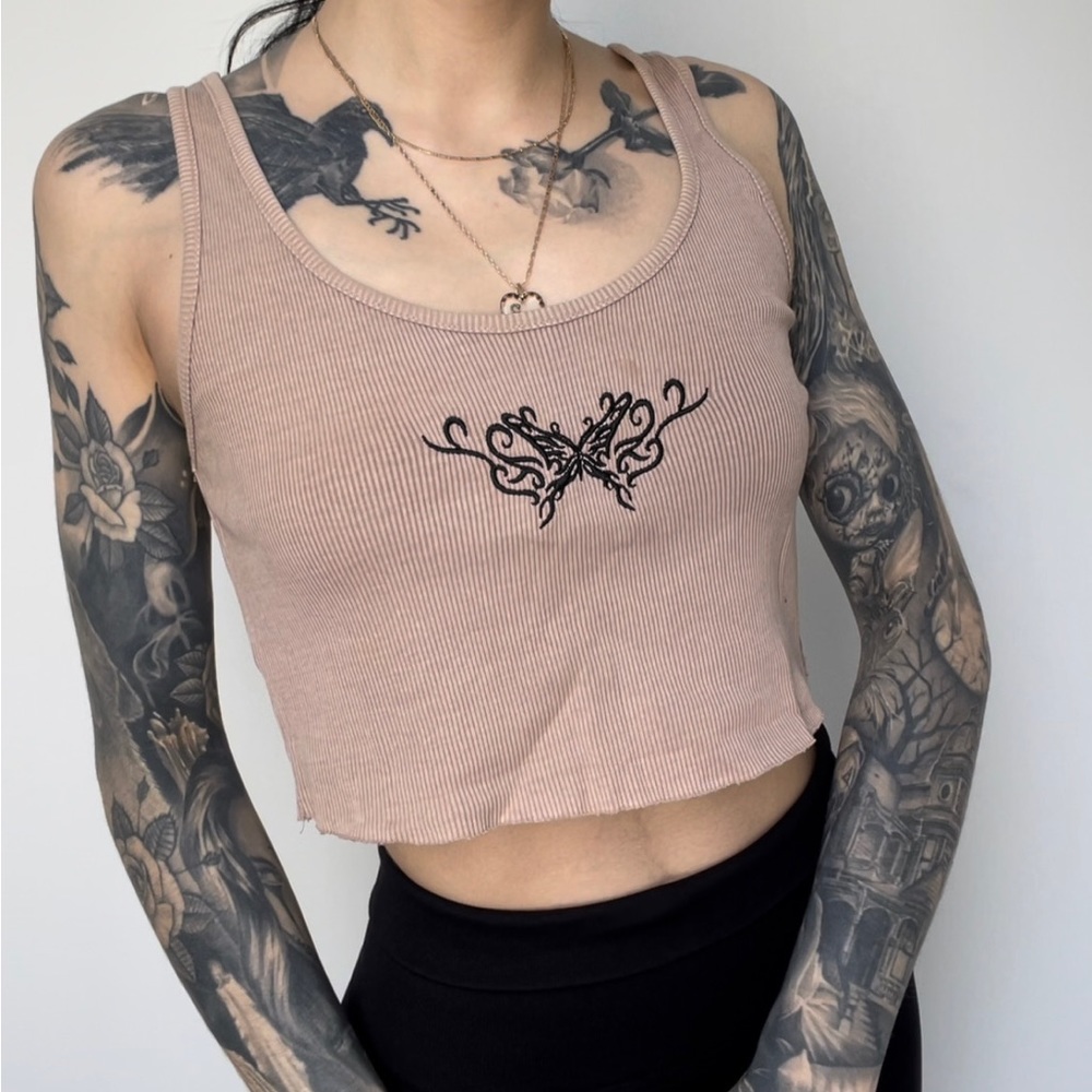 lot de 4 crop top